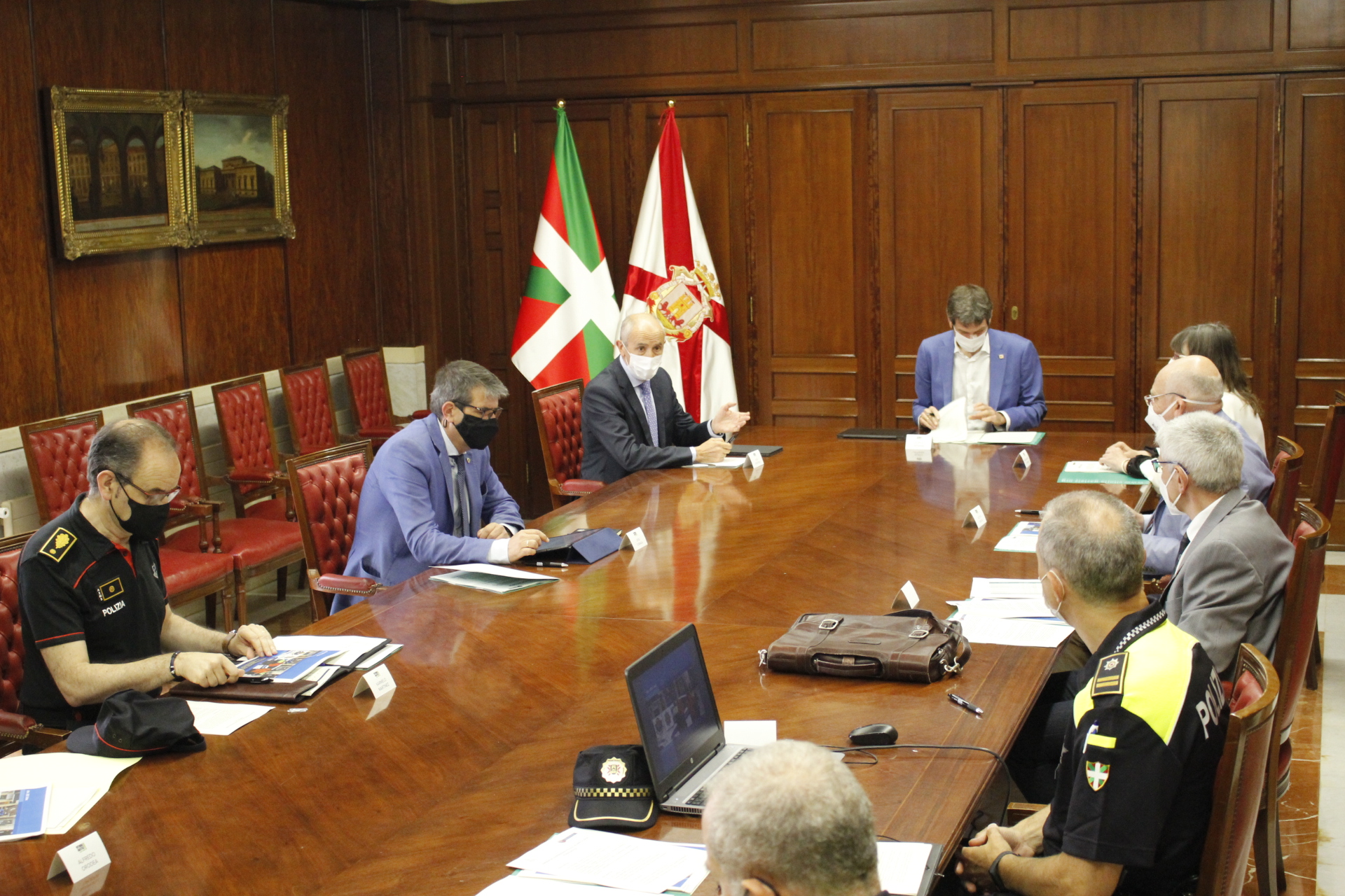 Imagen de la reunión